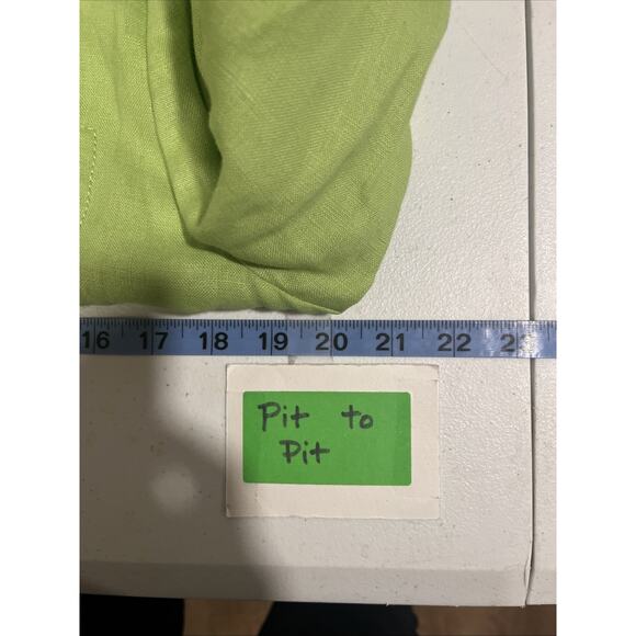 Jones New York Women's 100% Linen Utility Jacket M Gold Buttons Preppy Classy - Picture 9 of 13